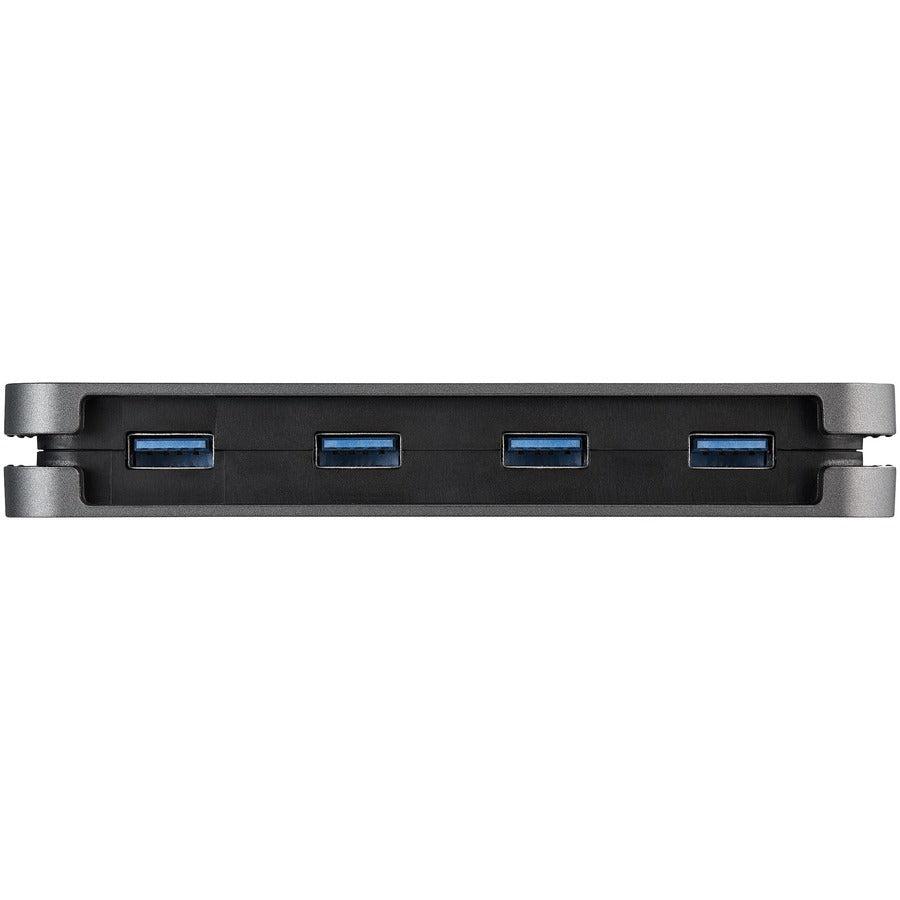 Startech.Com 4 Port Usb 3.0 Hub - Usb-A To 4X Usb-A - Superspeed 5Gbps Portable Usb 3.1 Gen 1 Type-A
