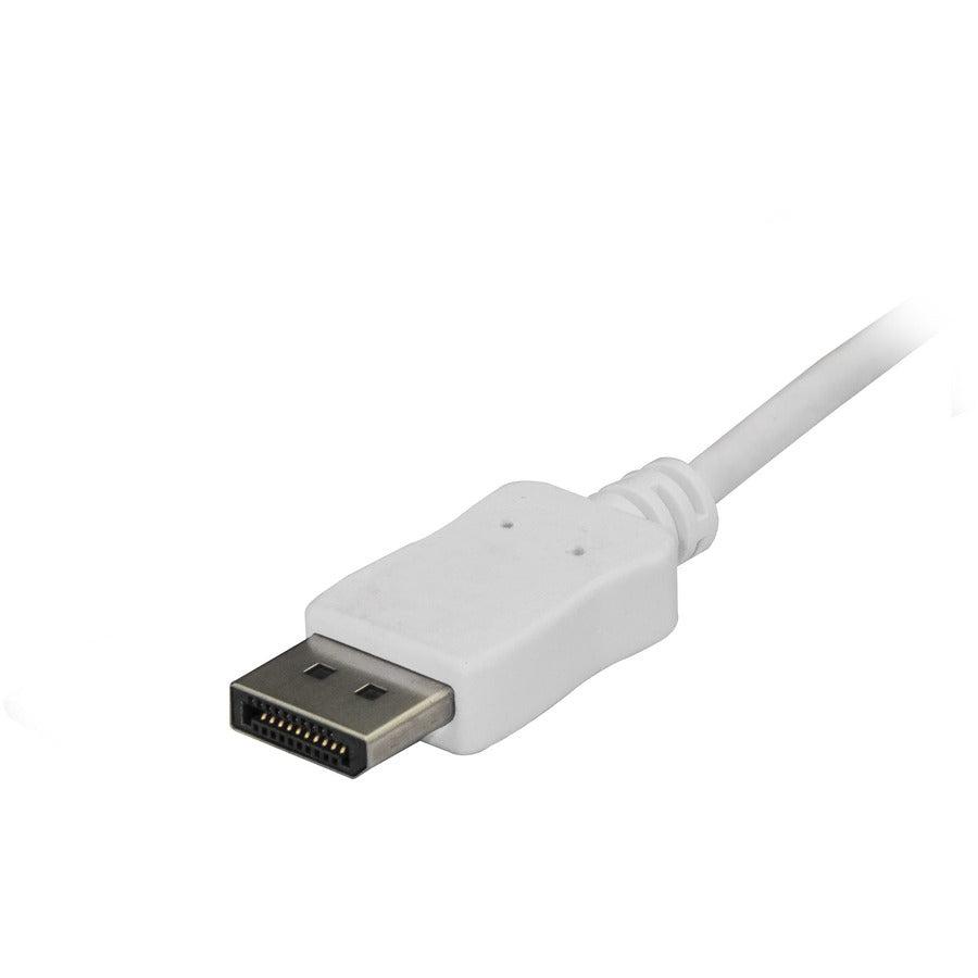 Startech.Com 6 Ft. (1.8 M) Usb-C To Displayport Cable - 4K 60Hz - White