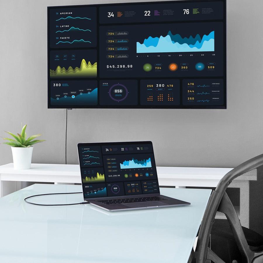 Startech.Com 6Ft/2M Usb C To Vga Cable - 1920X1200/1080P Usb Type C To Vga Video Active Adapter