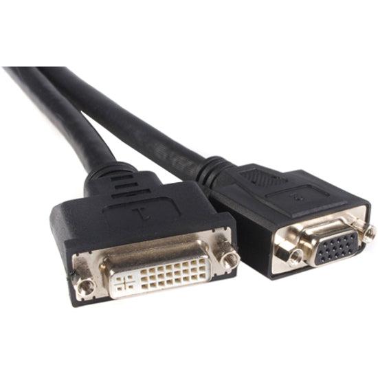 Startech.Com 8In Lfh 59 Male To Female Dvi I Vga Dms 59 Cable