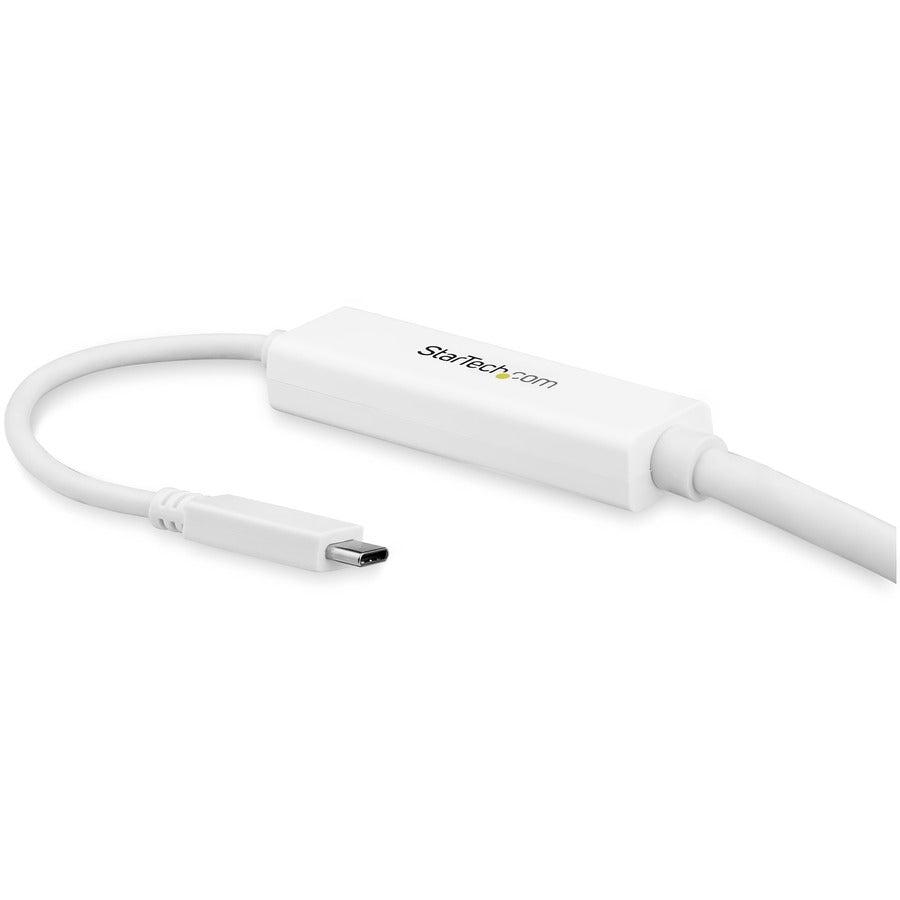 Startech.Com 9.8 Ft. (3 M) Usb-C To Displayport Cable - 4K 60Hz - White