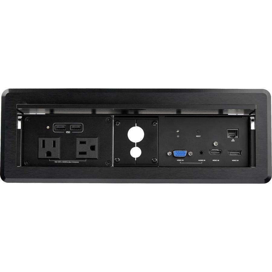 Startech.Com Conference Table Box For Av Connectivity & Power/Charging - 4K Hdmi Output With Hdmi,