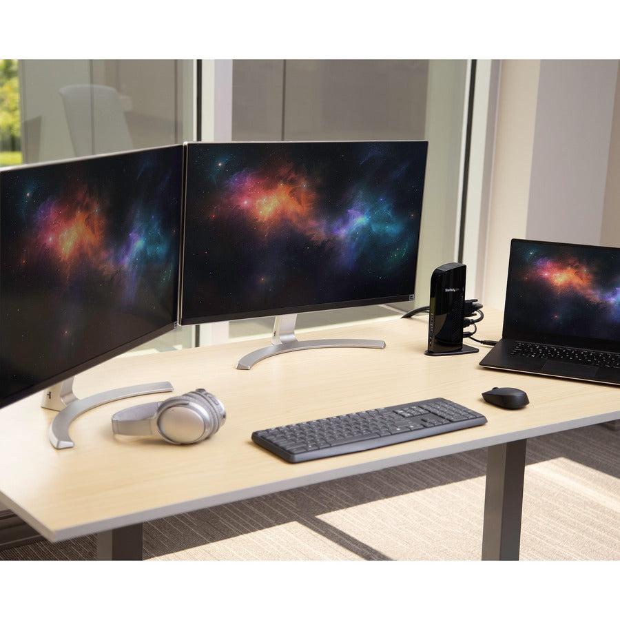 Startech.Com Dual Monitor Usb 3.0 Docking Station With Hdmi - Dvi - 6 X Usb Ports