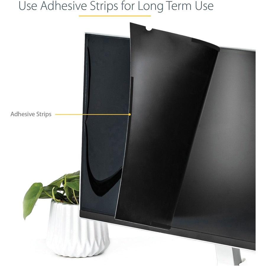 Startech.Com Monitor Privacy Screen For 24 Inch Pc Display - Computer Screen Security Filter -