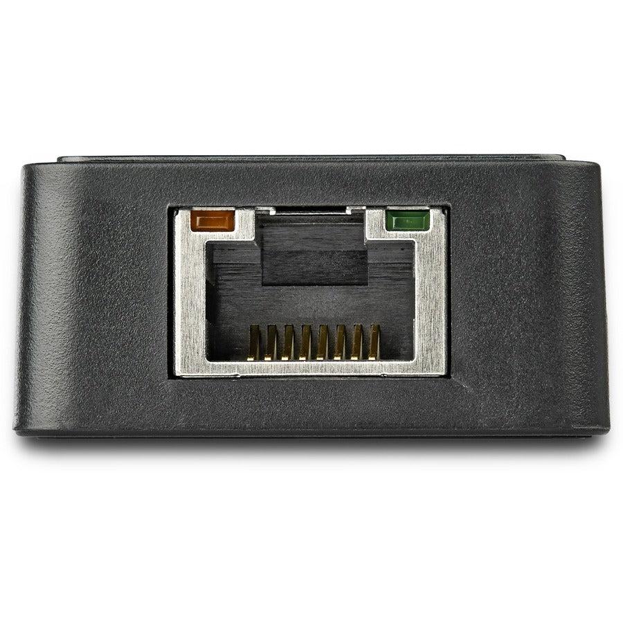 Startech.Com Usb 3.0 To Gigabit Ethernet Adapter Nic W/ Usb Port - Black