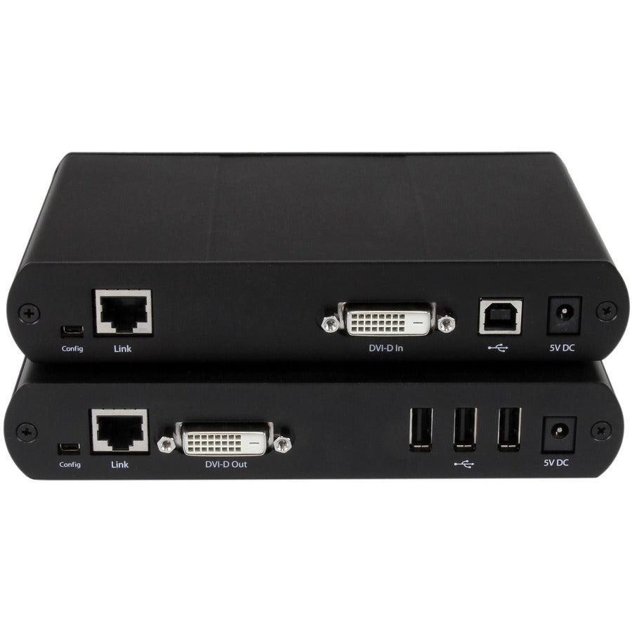 Startech.Com Usb Dvi Over Cat 5E / Cat 6 Kvm Console Extender W/ 1920X1200 Uncompressed Video - 330Ft (100M)