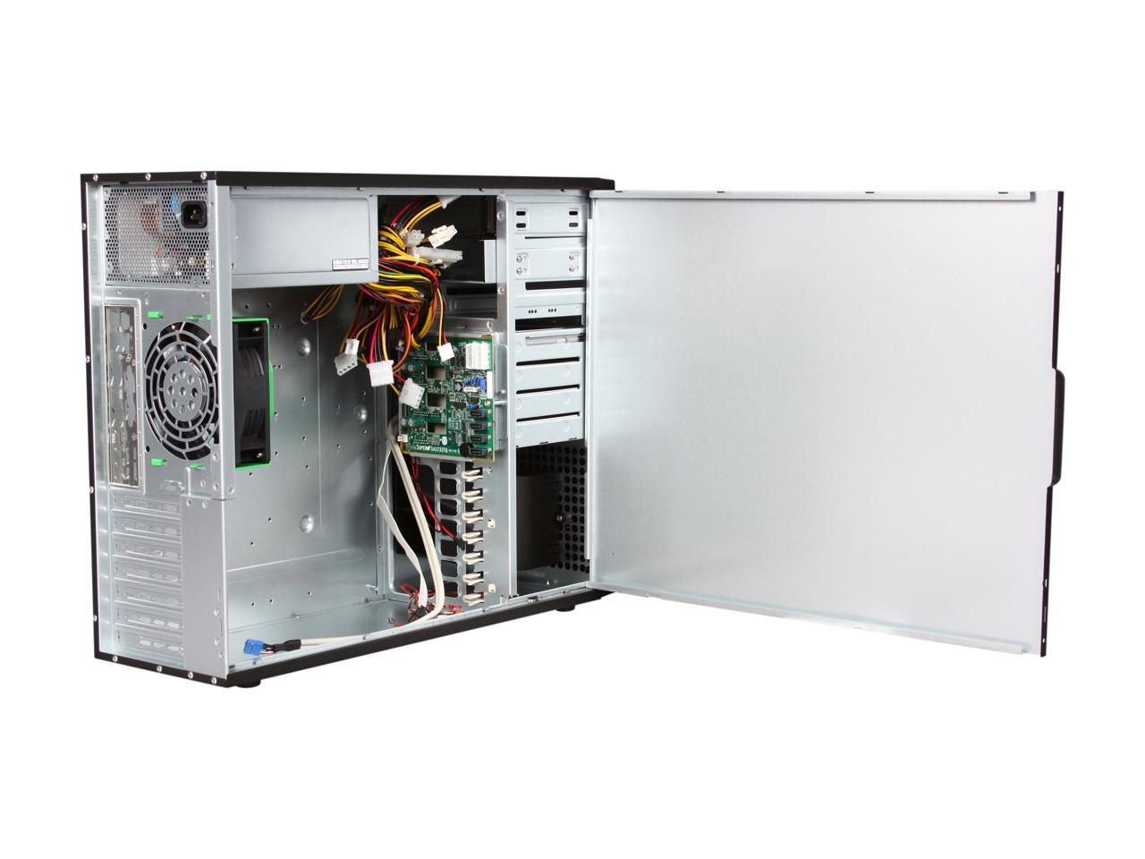 Supermicro Case Cse-733Tq-668B Mid-Tower 4 X 3.5 Inch Sas / Sata Hs E-Atx / Atx / Micro Atx Brown Box