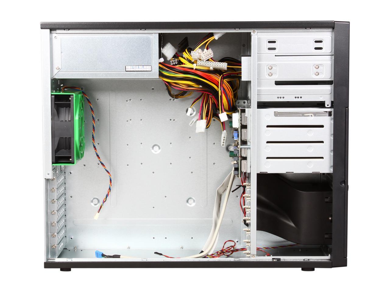 Supermicro Case Cse-733Tq-668B Mid-Tower 4 X 3.5 Inch Sas / Sata Hs E-Atx / Atx / Micro Atx Brown Box