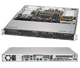 Supermicro Superchassis 813Mftqc-350Cb2 Rack Black 350 W