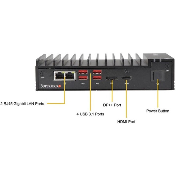 Supermicro Sys-E100-9W-H Server Intel® Core™ I7 Ddr4-Sdram