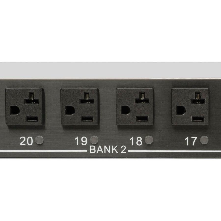 Switched Power Distribution Unit - 0U Vertical Rack Mount PDU with LX Platform Interface | Tripp Lite PDUMV30NETLX