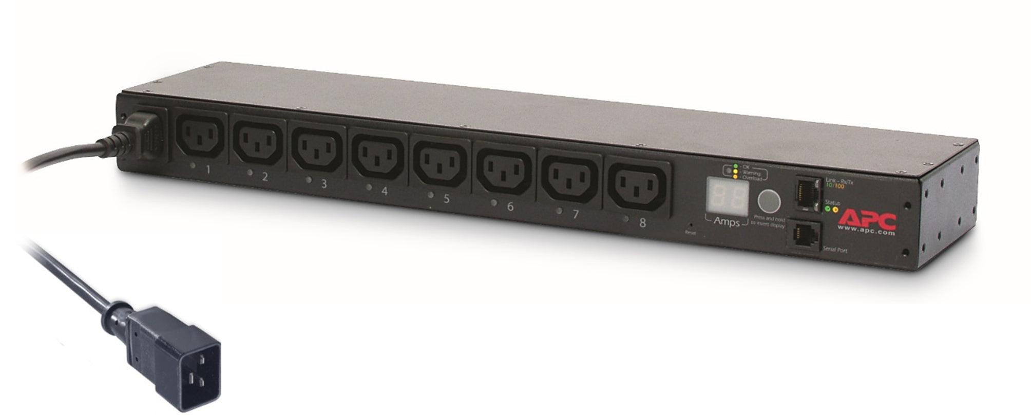 Switched Power Distribution Unit - APC NetShelter Rack PDU 1U Remote Control AP7921B