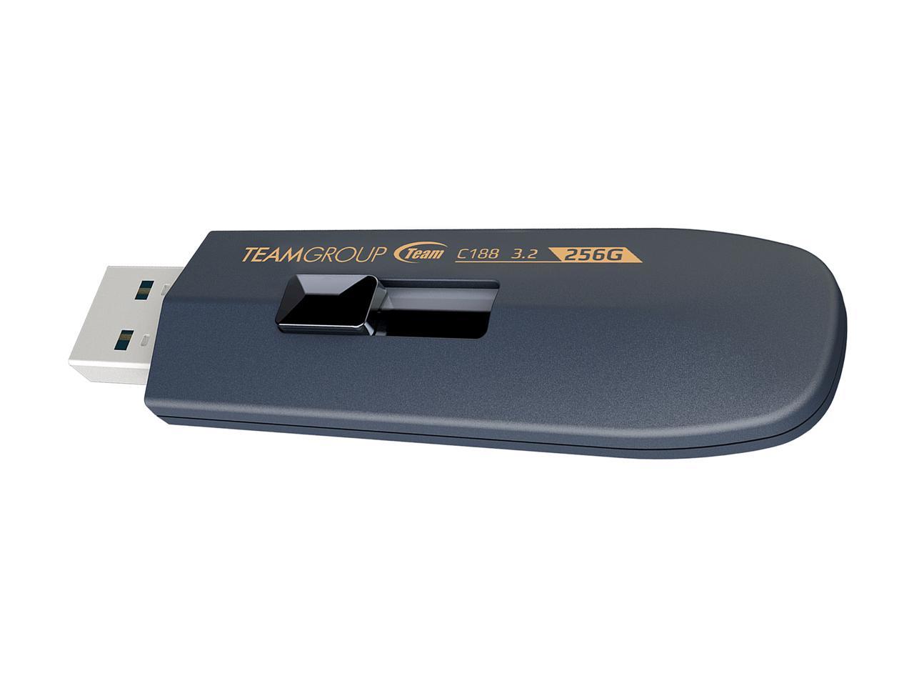 Team 128Gb C188 Usb 3.2 Gen1 Flash Drive, Speed Up To 130Mb/S (Tc1883128Gl01)
