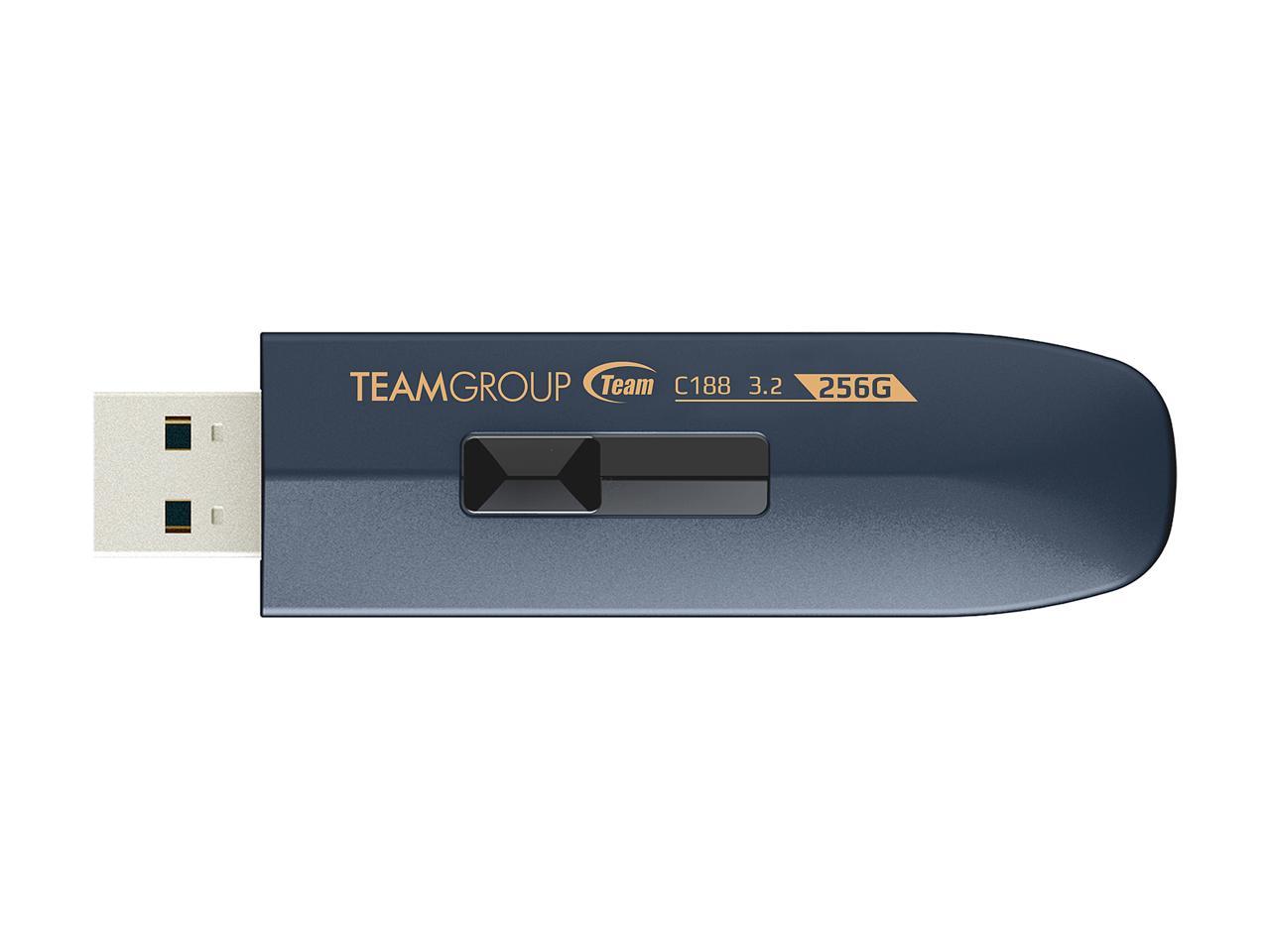 Team 128Gb C188 Usb 3.2 Gen1 Flash Drive, Speed Up To 130Mb/S (Tc1883128Gl01)