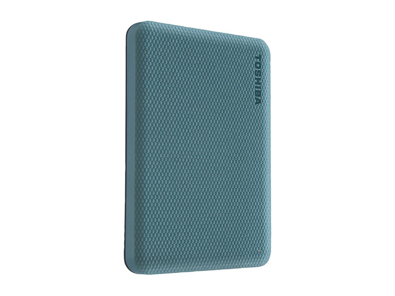 Toshiba 2Tb Canvio Advance Portable External Hard Drive Usb 3.0 Model Hdtca20Xg3Aa Green