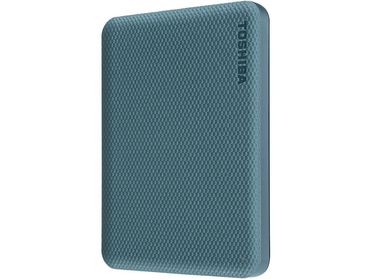 Toshiba 2Tb Canvio Advance Portable External Hard Drive Usb 3.0 Model Hdtca20Xg3Aa Green