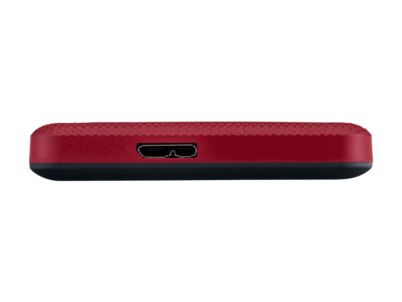 Toshiba 2Tb Canvio Advance Portable External Hard Drive Usb 3.0 Model Hdtca20Xr3Aa Red