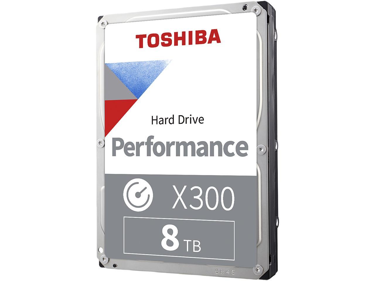 Toshiba X300 Hdwr180Xzsta 8Tb 7200 Rpm 256Mb Cache Sata 6.0Gb/S 3.5" Internal Hard Drive