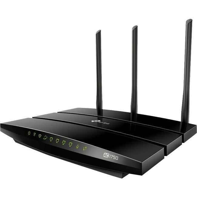 Tp-Link Archer C7 Ac1750 Dual Band Wireless Ac Gigabit Router, 2.4Ghz 450Mbps+5Ghz 1350Mbps, 2 Usb Ports, Ipv6, Guest Network