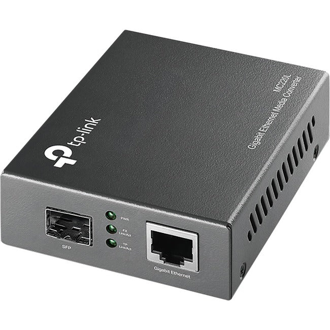 Tp-Link Mc220L - Gigabit Sfp To Rj45 Fiber Media Converter