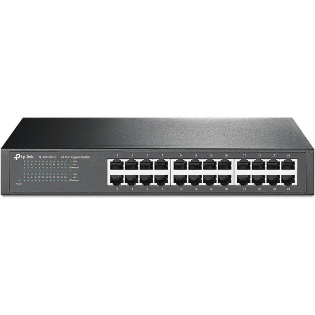 TP-Link TL-SG1024D 24-Port Gigabit Switch - Desktop/Rackmount Unmanaged | TecISoft
