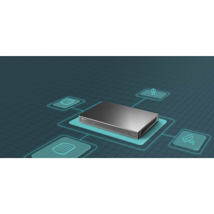 TP-Link TL-SG1210P - 8-Port Gigabit PoE Switch