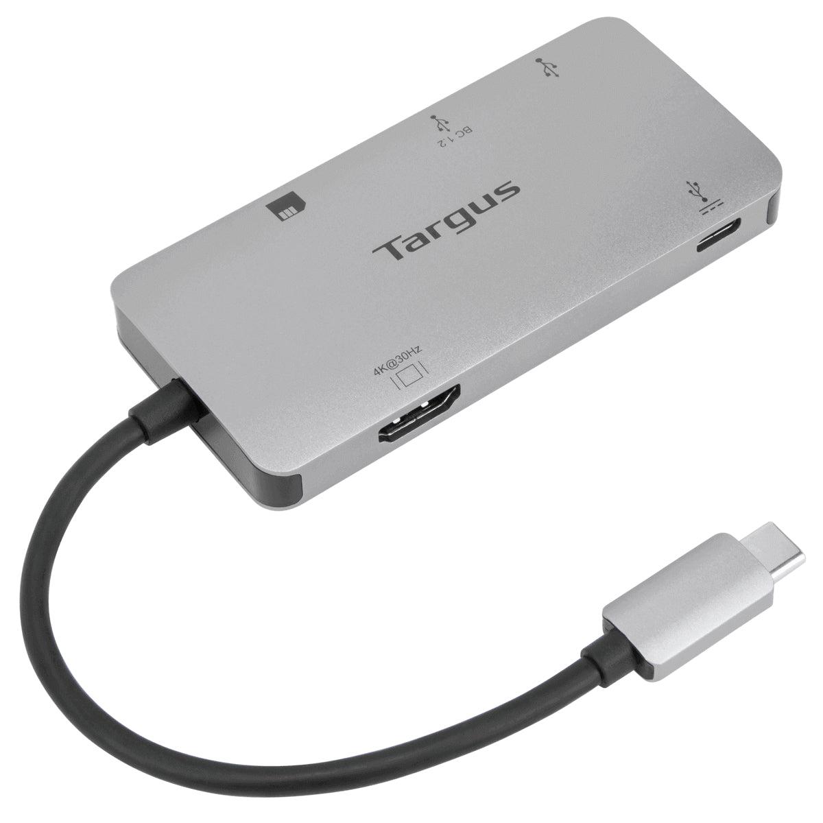 Targus Aca953Usz Interface Hub Usb 3.2 Gen 2 (3.1 Gen 2) Type-C 5000 Mbit/S Grey