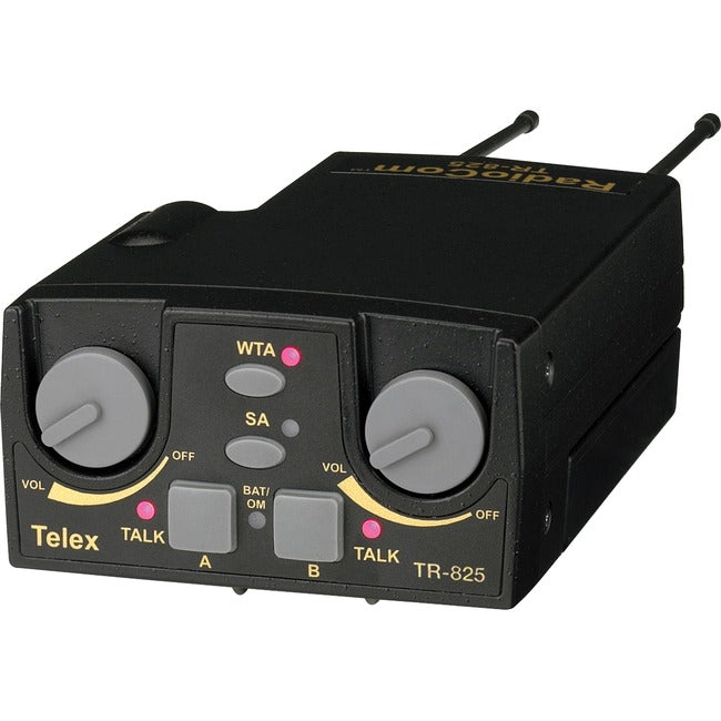 Telex TR-825 UHF Two-Channel Binaural Wireless Beltpack TR-825-F3R