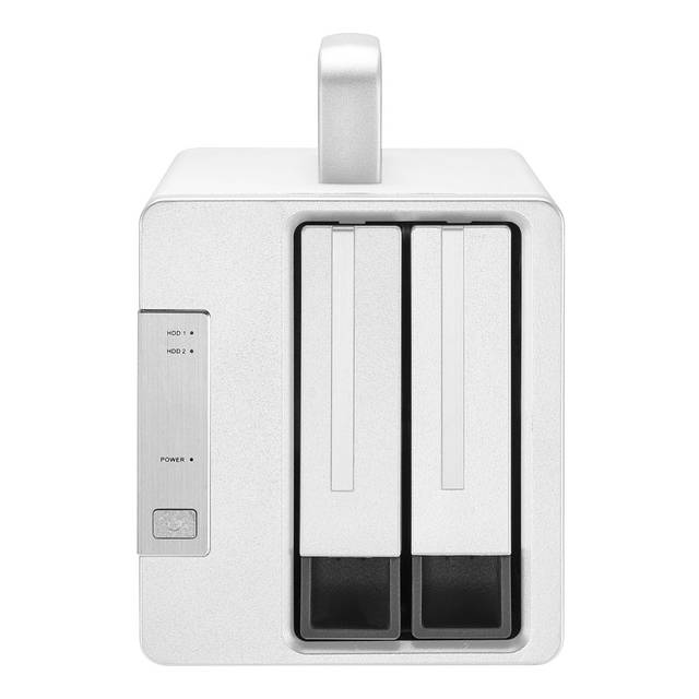 Terramaster D2 Thunderbolt 3 Professional-Grade 2-Bay External Hard Drive Enclosure Raid 0/Raid1/Jbod Hard Disk Raid Storage (Diskless)