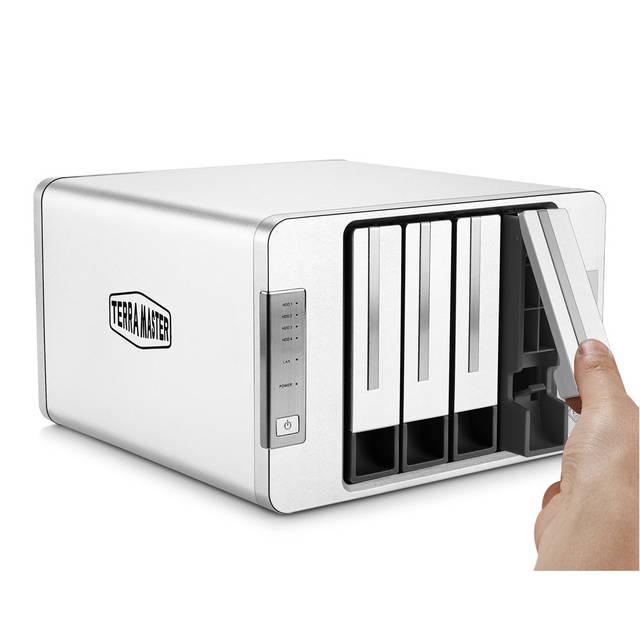 Terramaster F4-210 4-Bay Affordable Nas Optimized For Home And Soho Users