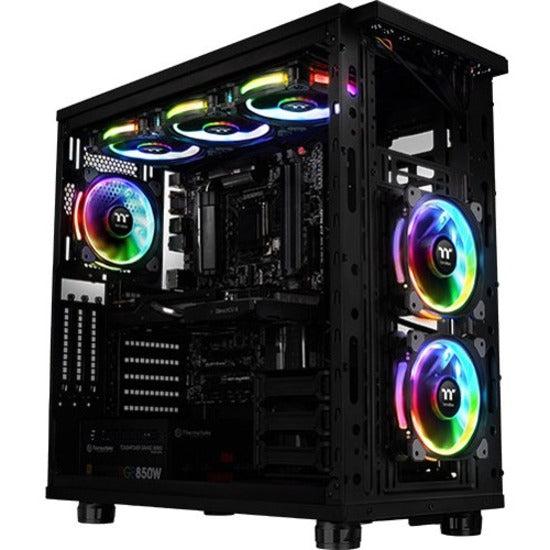 Thermaltake Cl-F059-Pl12Sw-A Riing Plus 12 Led Rgb Radiator Fan Tt Premium Edition (Single Fan Pack)