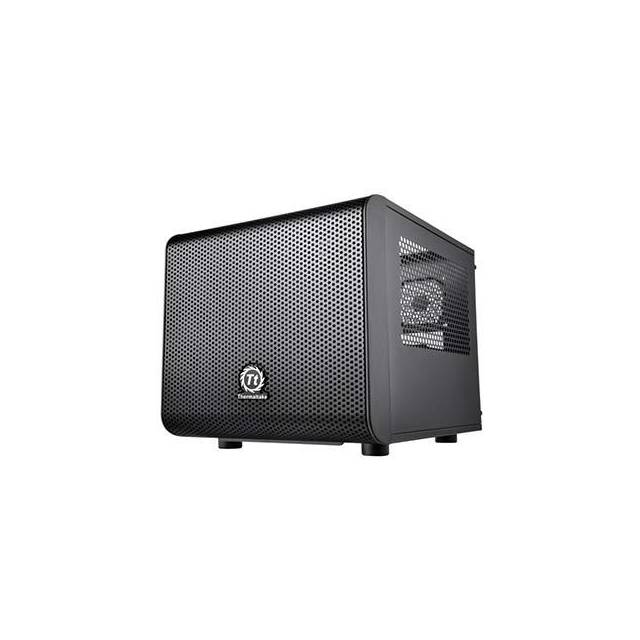 Thermaltake Core V1 Ca-1B8-00S1Wn-00 No Power Supply Mini-Itx Cube Case (Black)