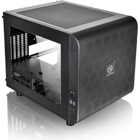 Thermaltake Core V21 Ca-1D5-00S1Wn-00 No Power Supply Microatx Cube Case (Black)