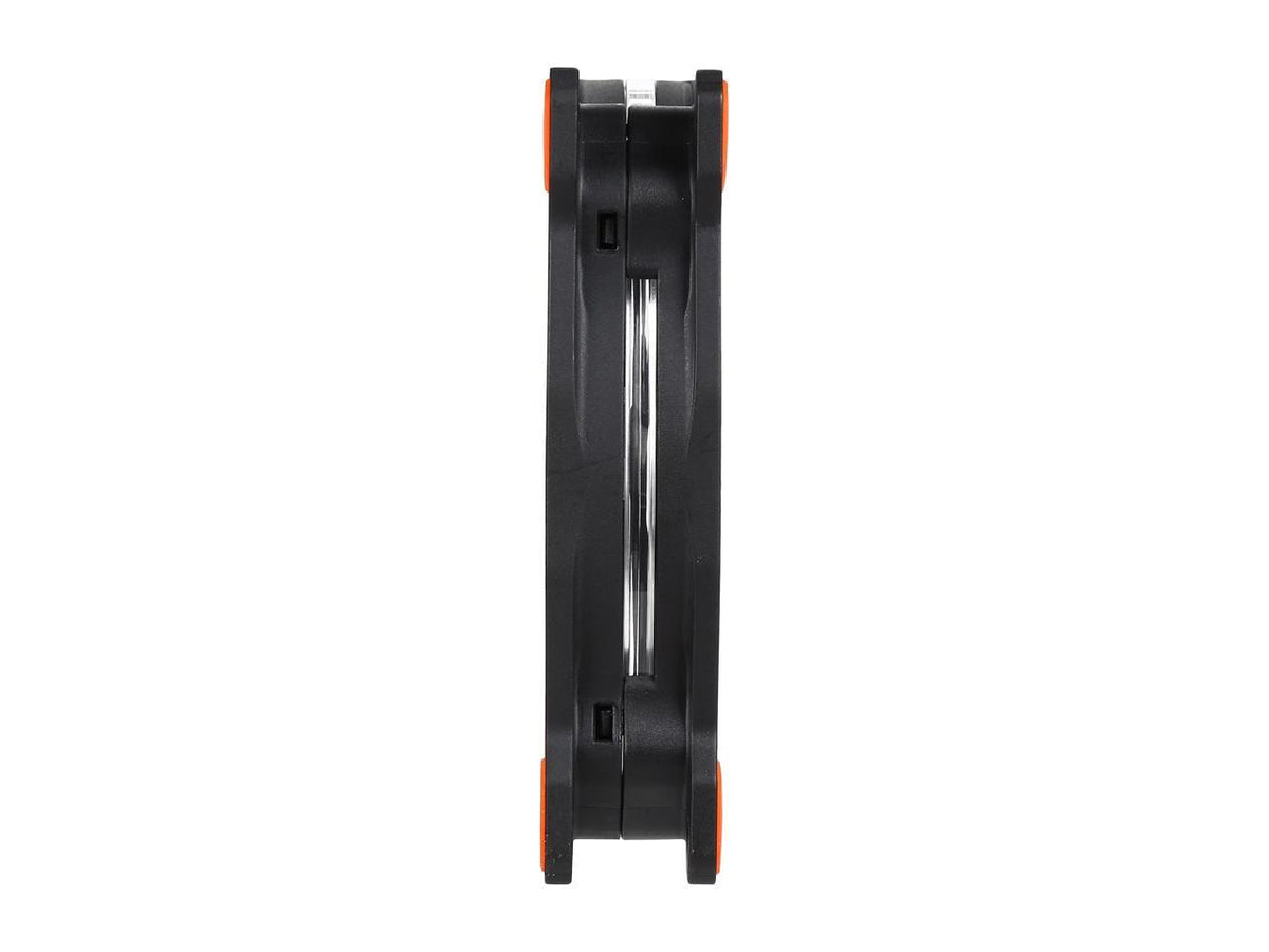 Thermaltake Riing 12 Series High Static Pressure 120Mm Circular Orange Led Ring Case/Radiator Fan Cl-F038-Pl12Or-A