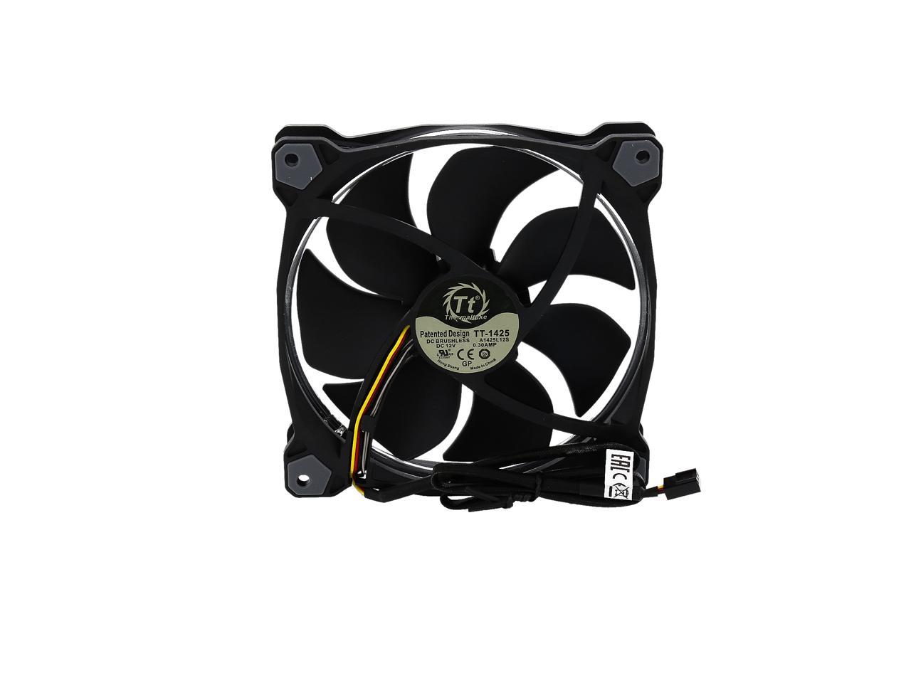 Thermaltake Riing 14 Series High Static Pressure 140Mm Circular White Led Ring Case/Radiator Fan Cl-F039-Pl14Wt-A