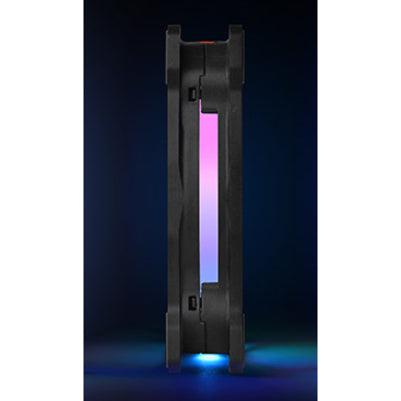 Thermaltake Riing Duo 14 Led Rgb Radiator Fan Tt Premium Edition (3-Fan Pack) Cl-F078-Pl14Sw-A 140Mm Rgb Led Case Fan