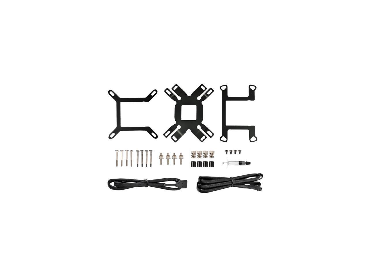 Thermaltake Th120 Argb Motherboard Sync Edition Intel/Amd All-In-One Liquid Cooling System 120Mm High Efficiency Radiator Cpu Cooler, Cl-W285-Pl12Sw-A