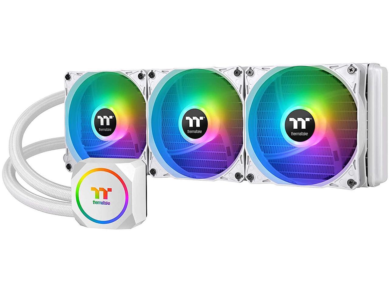 Thermaltake Th360 Argb Snow Edition Amd /Intel Lga1200 Ready All-In-One Liquid Cooling System