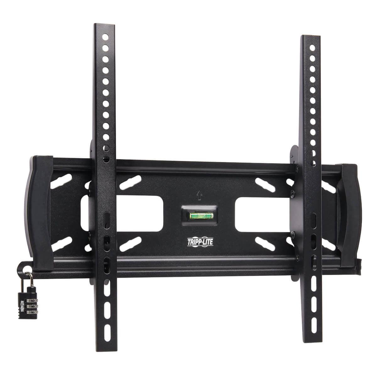 Tilt Wall Mount for 32" to 55" TVs and Monitors - Heavy Duty Security Mount | TecISoft DWTSC3255MUL