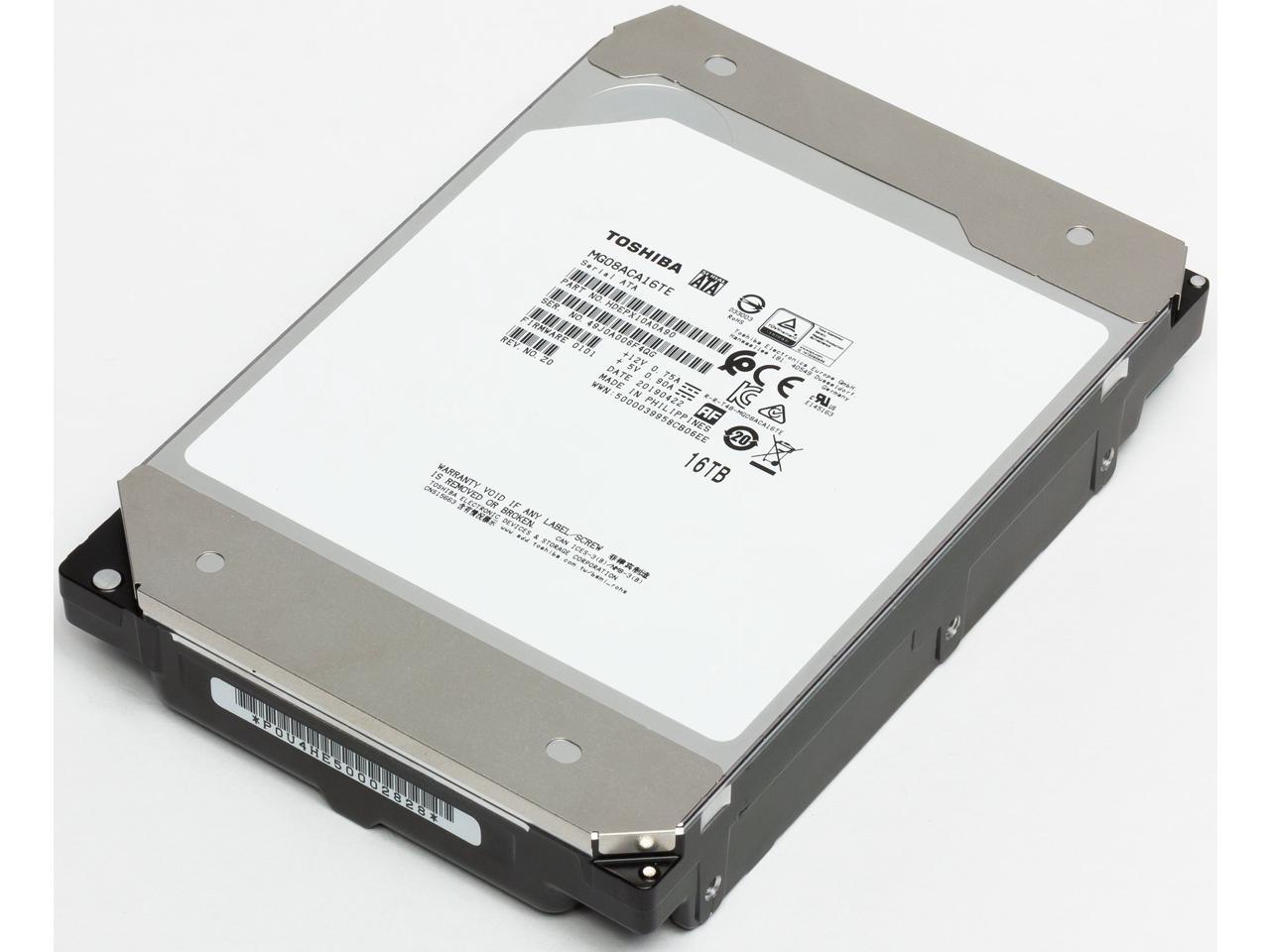 Toshiba 16Tb Enterprise Hdd Sata 6.0Gb/S 512E 7200 Rpm 512Mb Cache 3.5" Internal Hard Drive Mg08Aca16Te