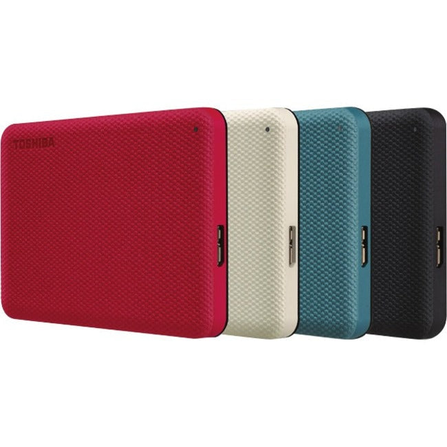 Toshiba Canvio Advance HDTCA40XW3CA 4 TB Portable Hard Drive - External - White