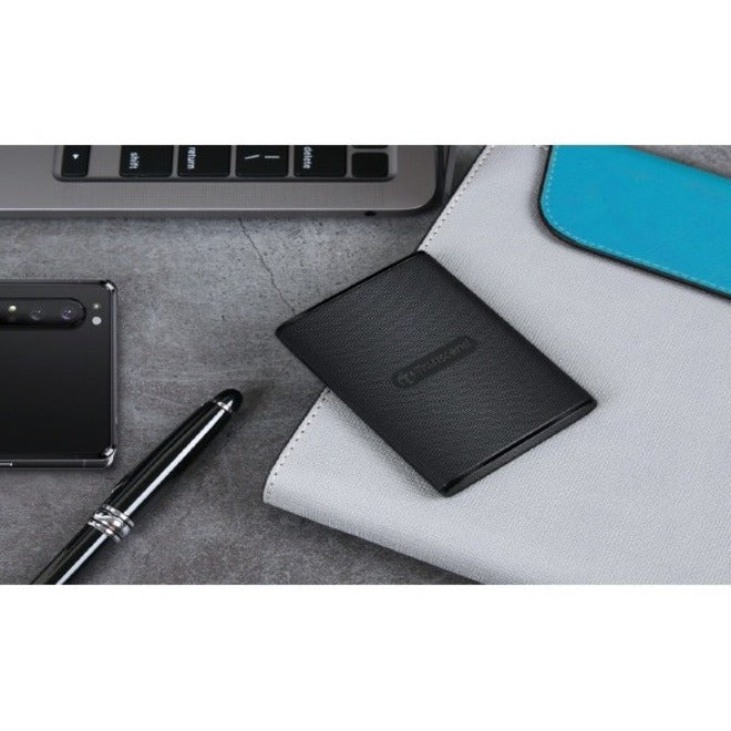 Transcend ESD270C 500 GB Portable Solid State Drive - External - Black TS500GESD270C
