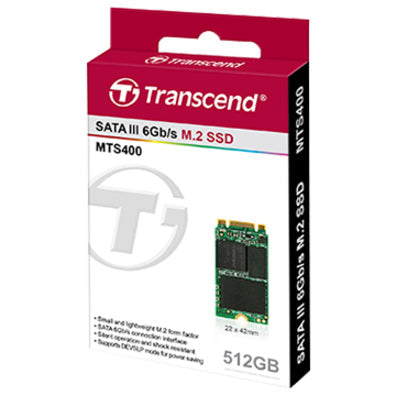Transcend MTS400 256 GB Solid State Drive - M.2 Internal - SATA (SATA/600) TS256GMTS400