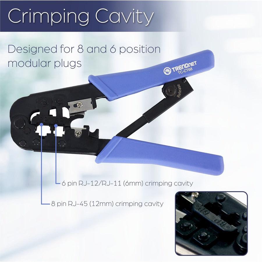 Trendnet Rj-11/Rj-45 Crimp/Cut/Strip Tool