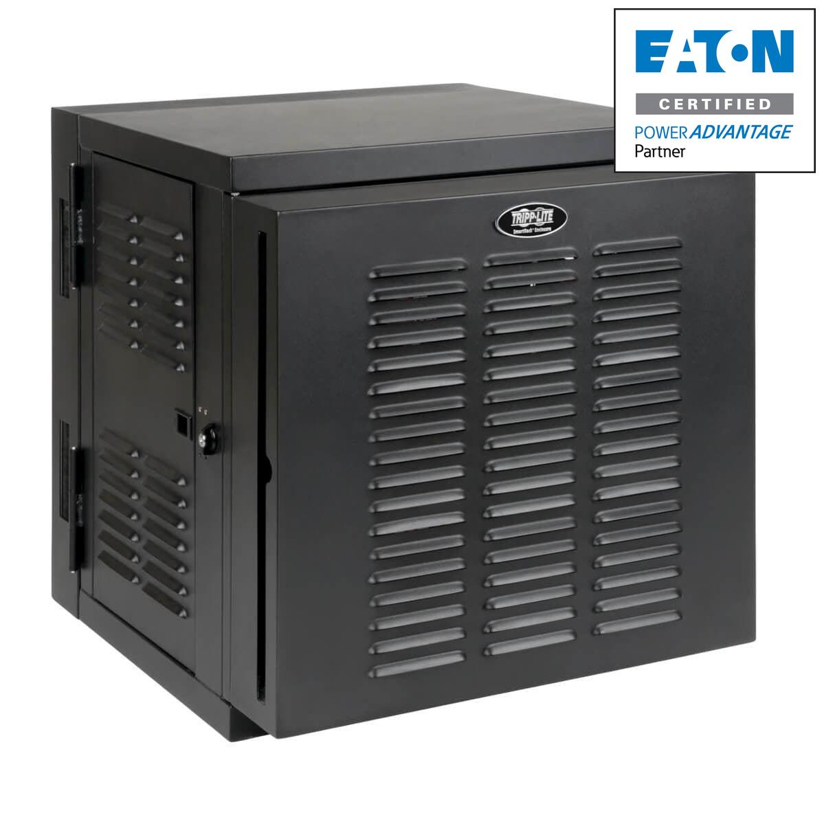 Tripp Lite 12U Smartrack Nema 12 Wall-Mount Rack Enclosure Cabinet For Harsh Environments, Switch-Depth, Hinged Back