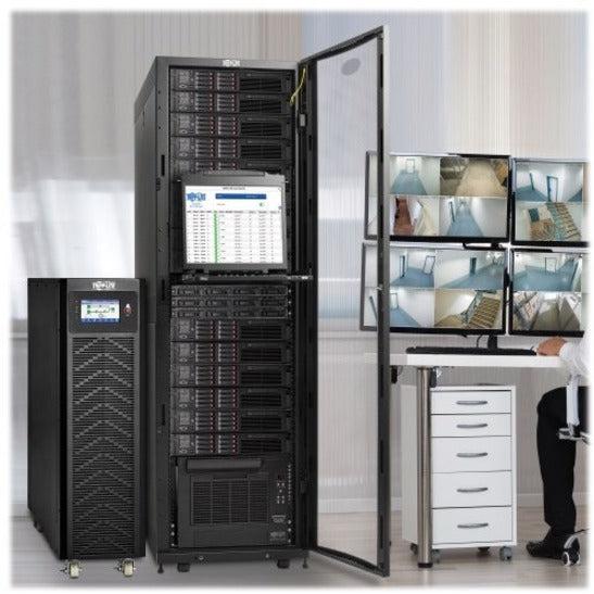 Tripp Lite 3-Phase 208/220/120/127V 30Kva/Kw Double-Conversion Ups - Unity Pf, External Batteries Required