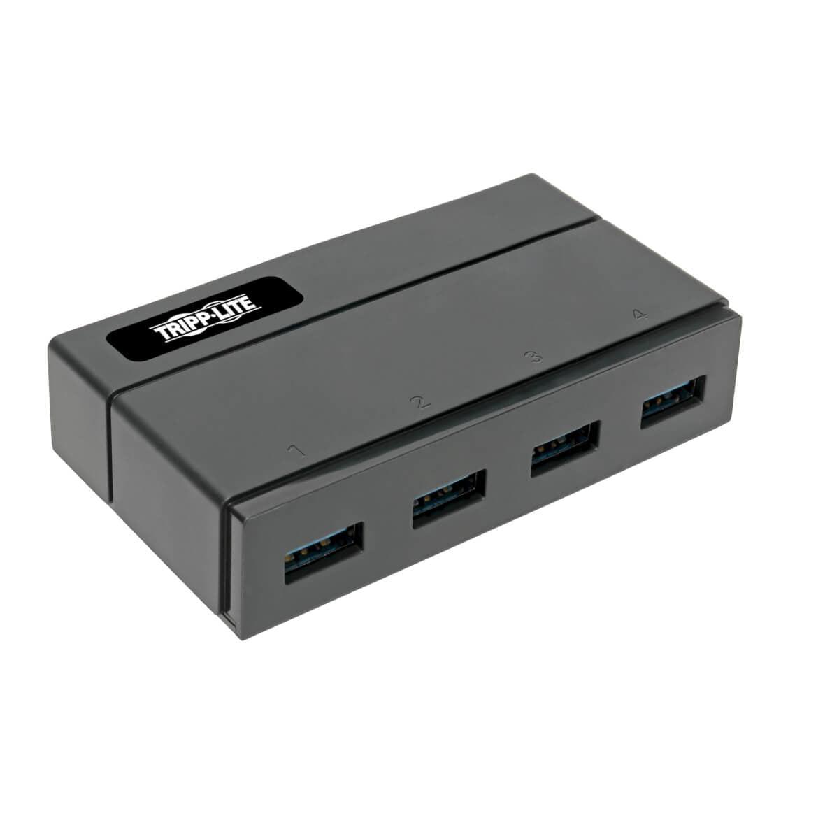 Tripp Lite 4-Port Usb 3.0 Superspeed Hub For Data And Usb Charging - Usb-A, Bc 1.2, 2.4A