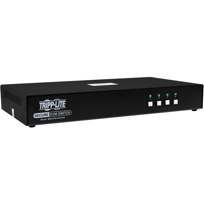 Tripp Lite B002-HD1AC4-N4 Secure 4K KVM Switch - NIAP PP4.0 CAC | Tripp Lite