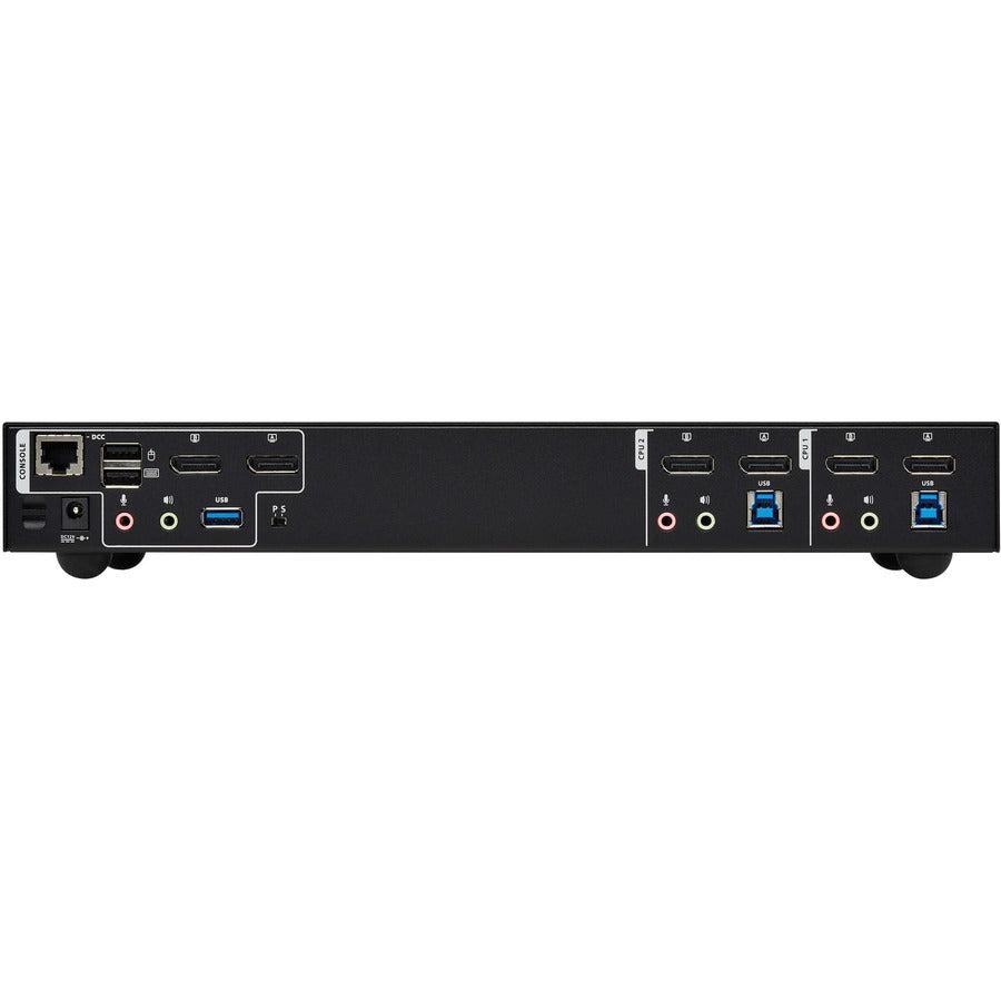 Tripp Lite B006-Dp2Ua2 Kvm Switch Rack Mounting Black