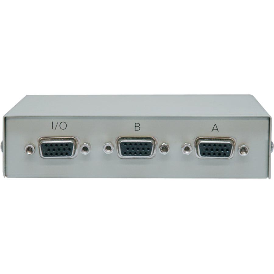 Tripp Lite B112-002-R 2-Port Manual Vga/Svga Video Switch (3X Hd15F)